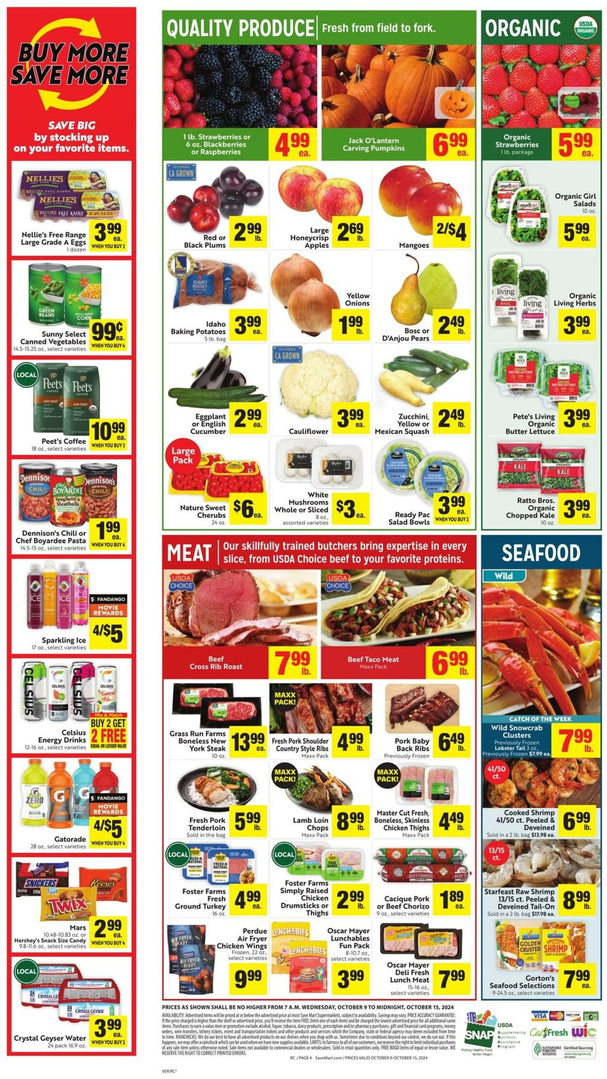 Weekly ad Save Mart 10/09/2024 - 10/15/2024