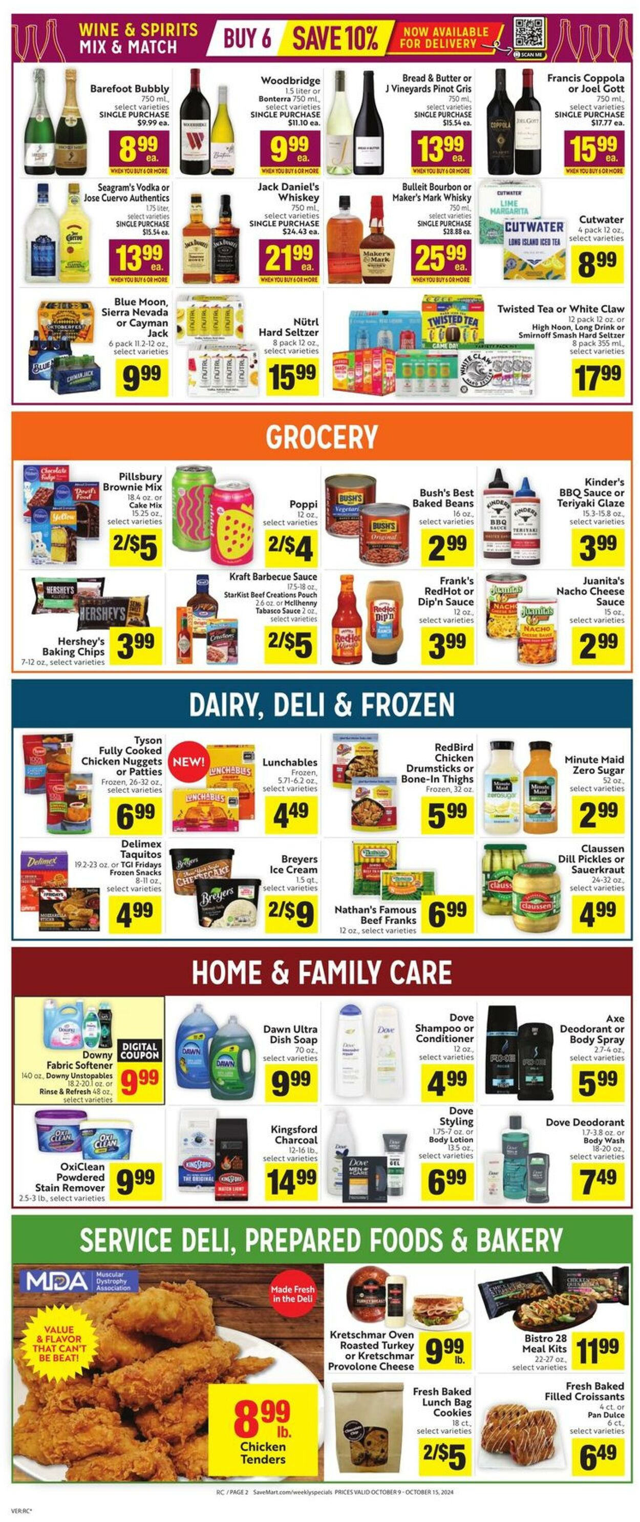 Weekly ad Save Mart 10/09/2024 - 10/15/2024