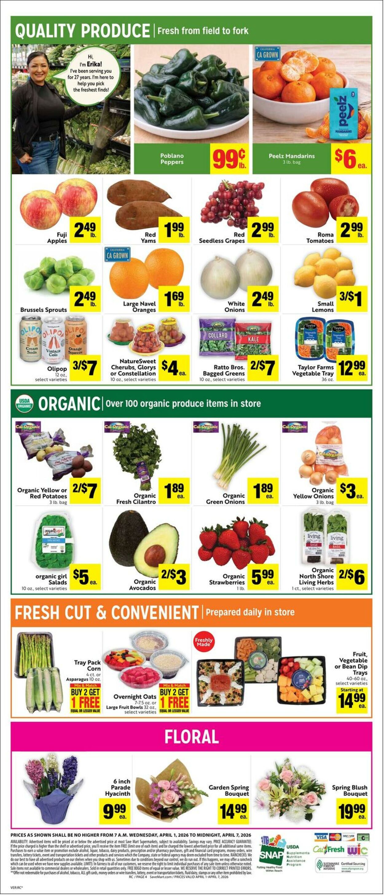 Weekly ad Save Mart 04/01/2026 - 04/07/2026