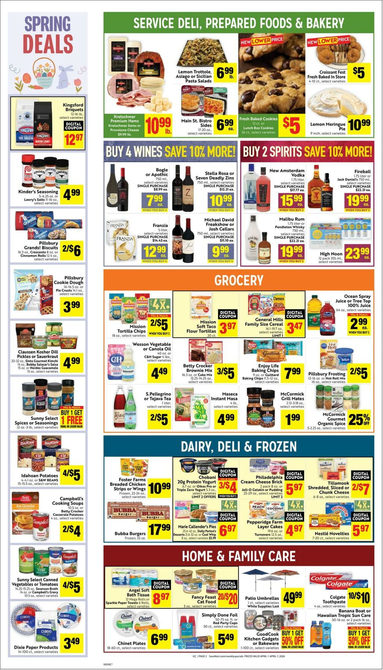 Weekly ad Save Mart 04/01/2026 - 04/07/2026