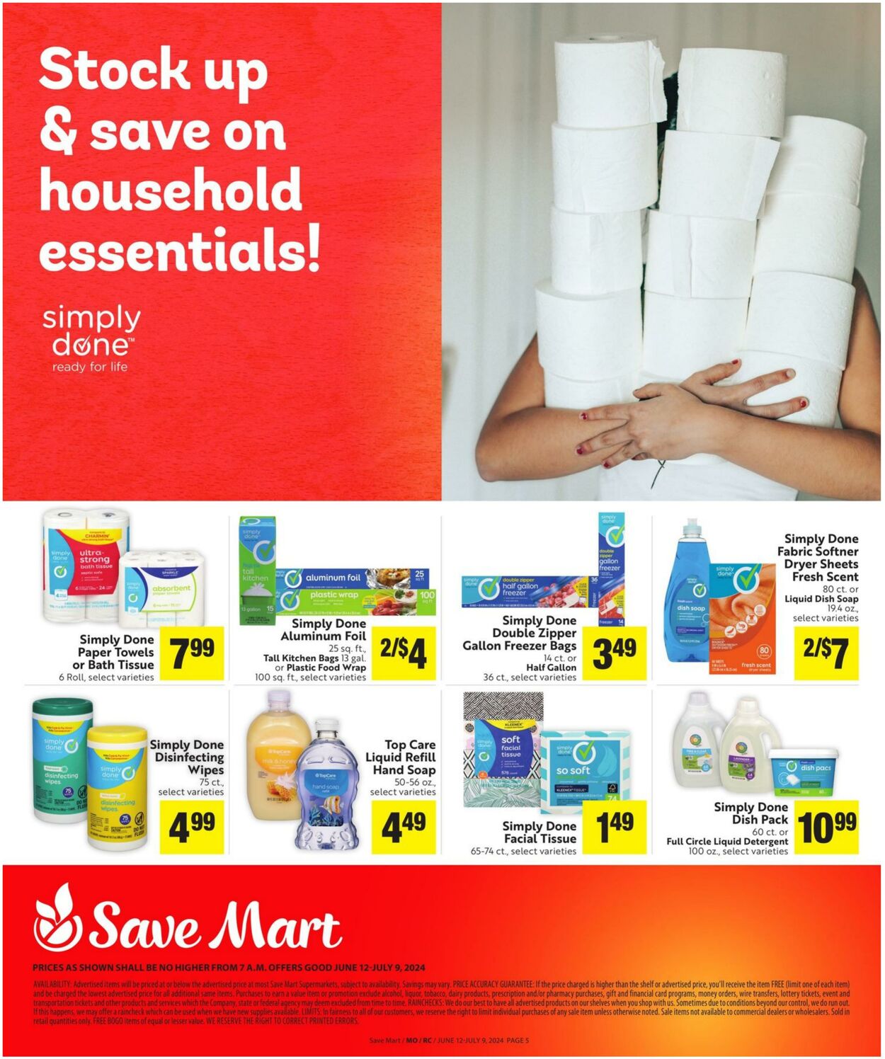 Weekly ad Save Mart 06/12/2024 - 07/09/2024