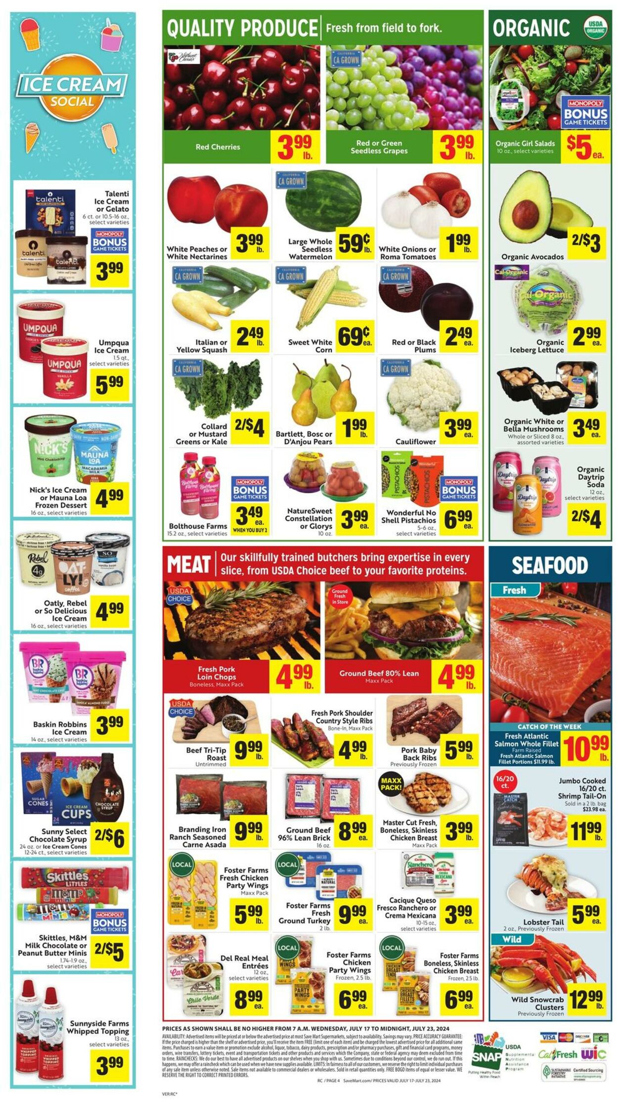 Weekly ad Save Mart 07/17/2024 - 07/23/2024