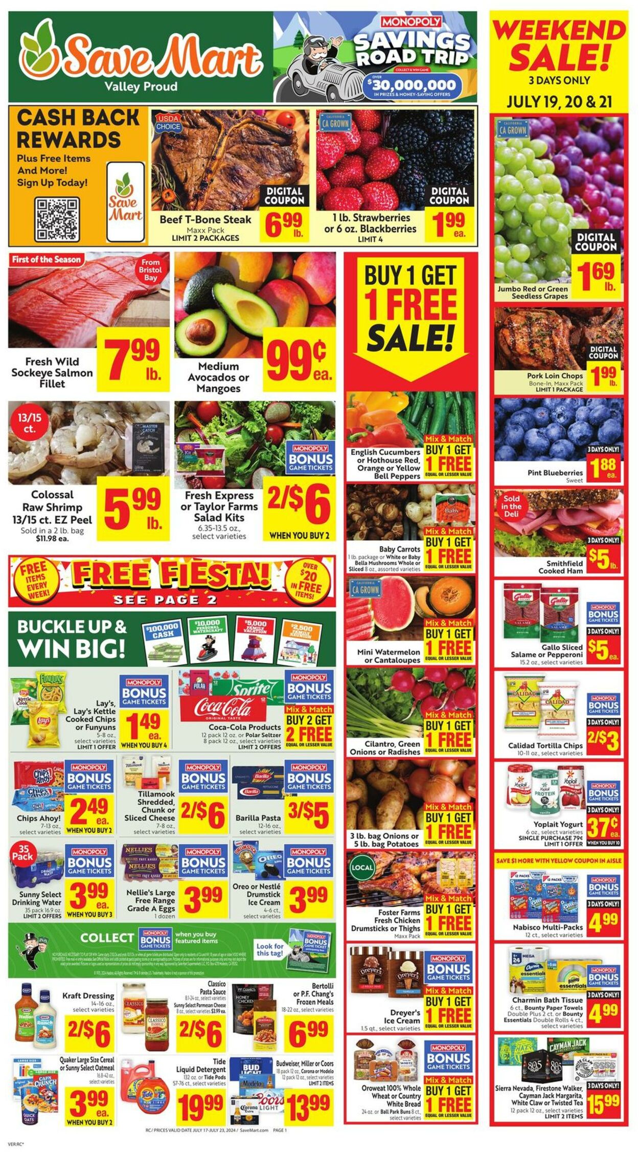 Weekly ad Save Mart 07/17/2024 - 07/23/2024