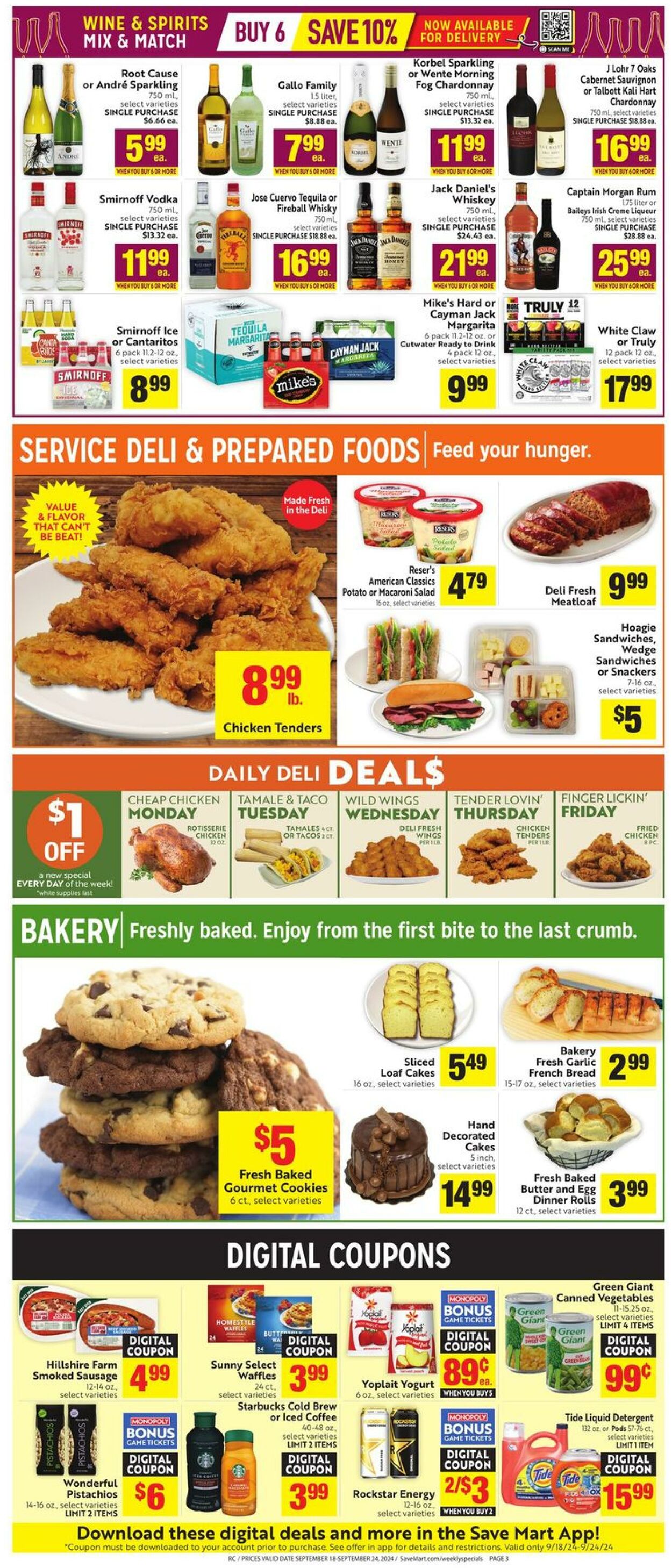 Weekly ad Save Mart 09/18/2024 - 09/24/2024