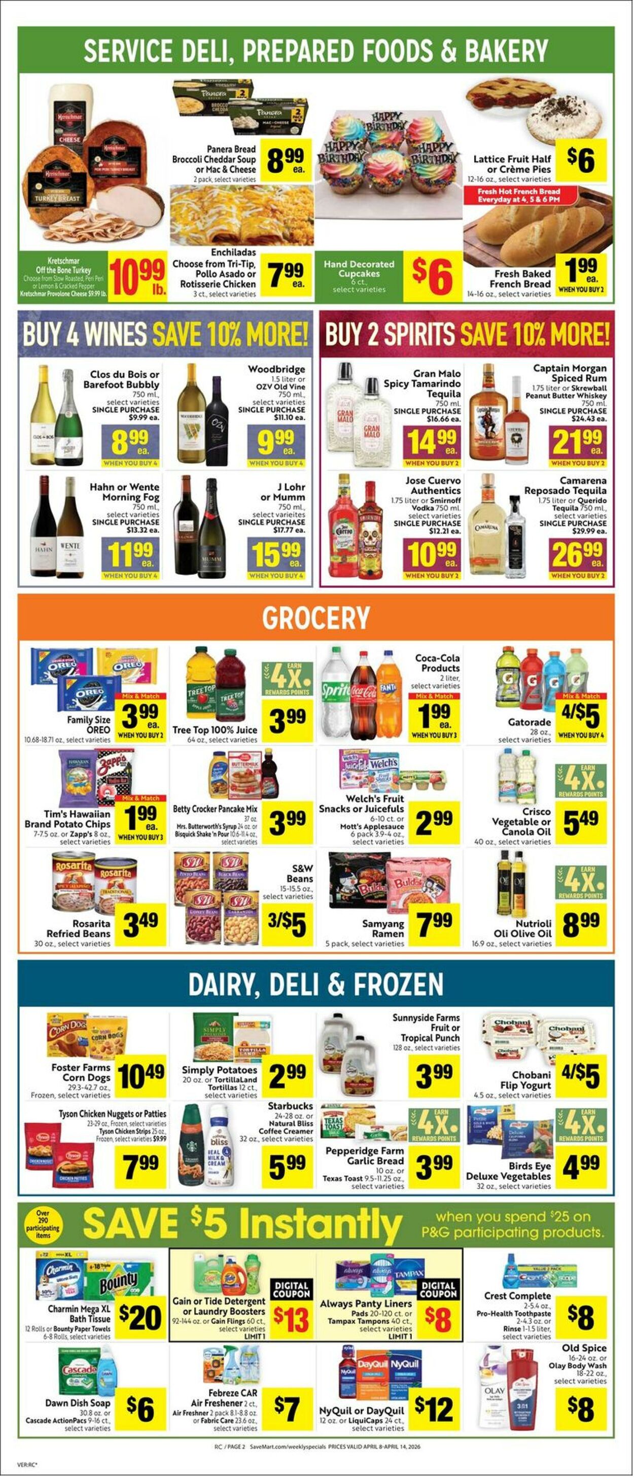 Weekly ad Save Mart 04/08/2026 - 04/14/2026