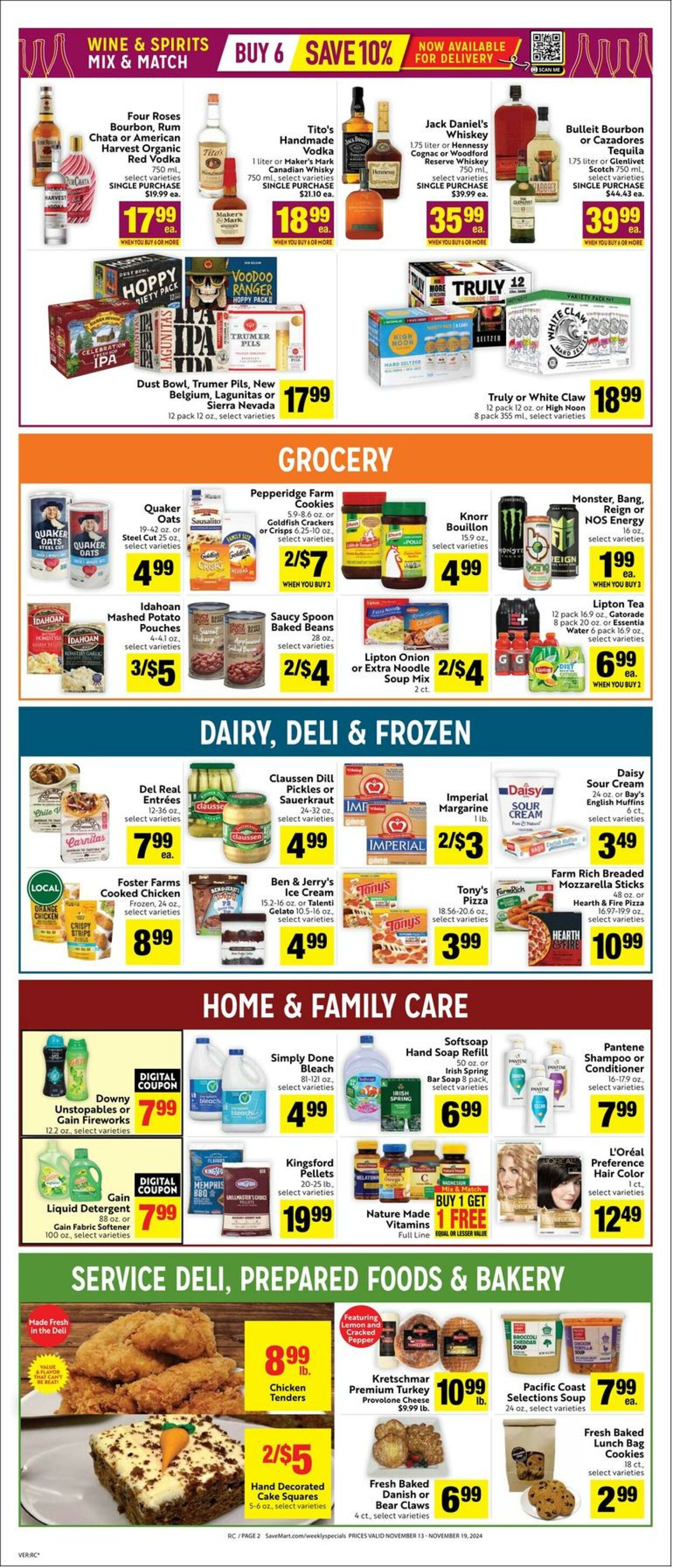 Weekly ad Save Mart 11/13/2024 - 11/19/2024