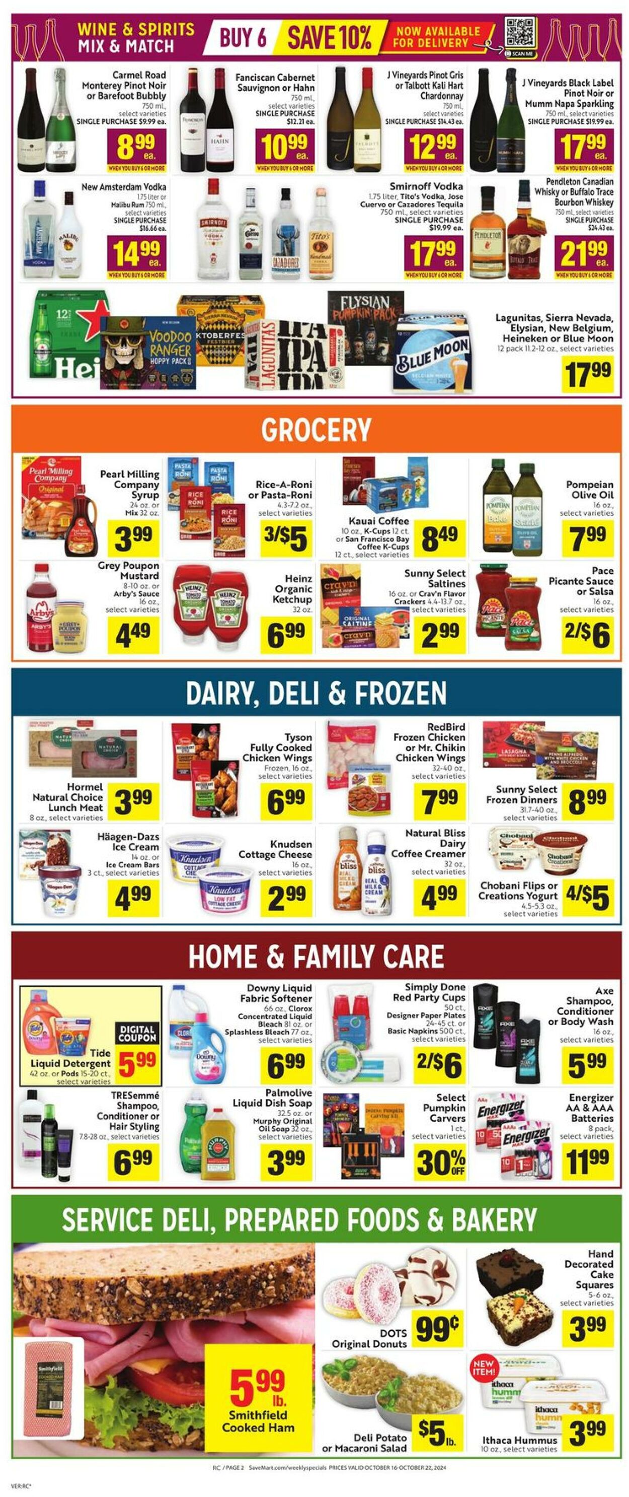 Weekly ad Save Mart 10/16/2024 - 10/22/2024