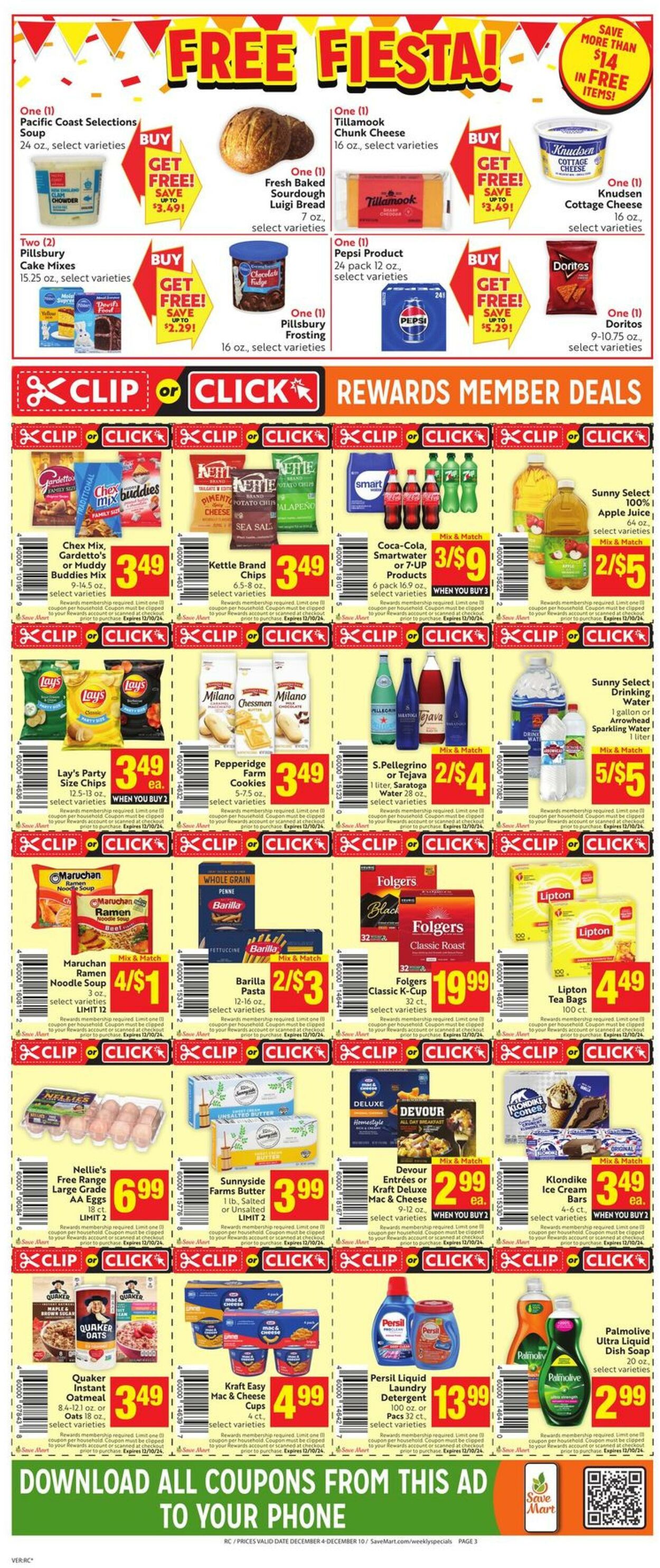 Weekly ad Save Mart 12/04/2024 - 12/10/2024