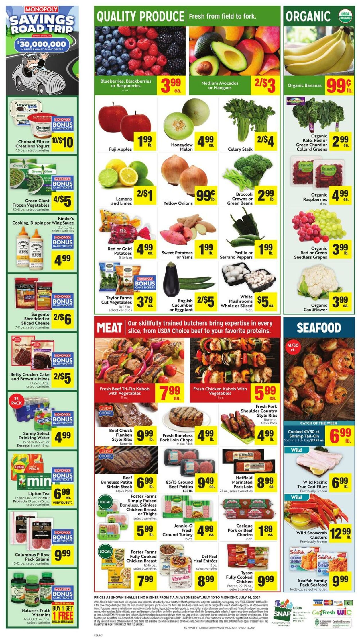 Weekly ad Save Mart 07/10/2024 - 07/16/2024