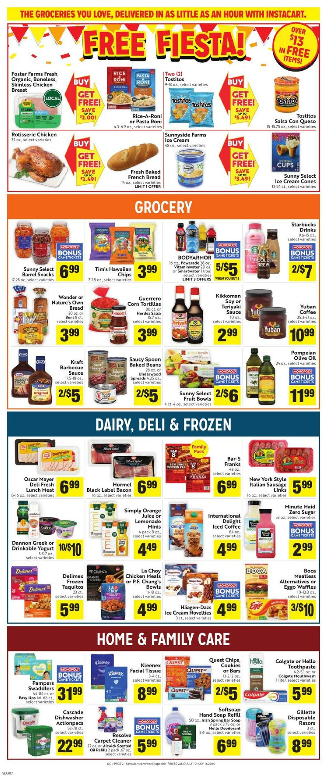 Weekly ad Save Mart 07/10/2024 - 07/16/2024