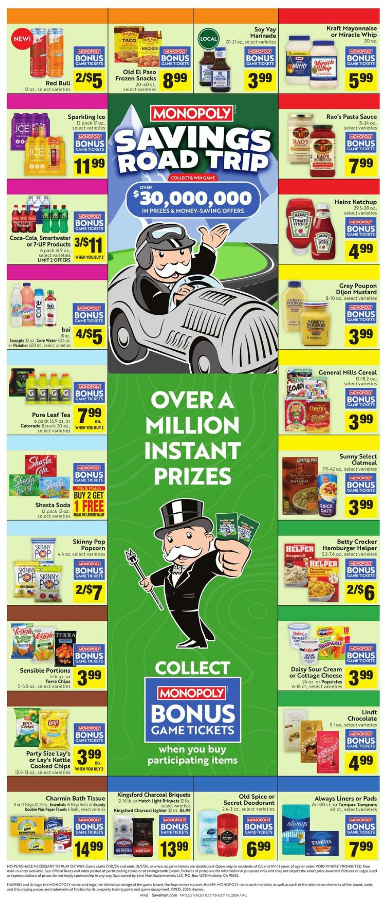 Weekly ad Save Mart 07/10/2024 - 07/16/2024