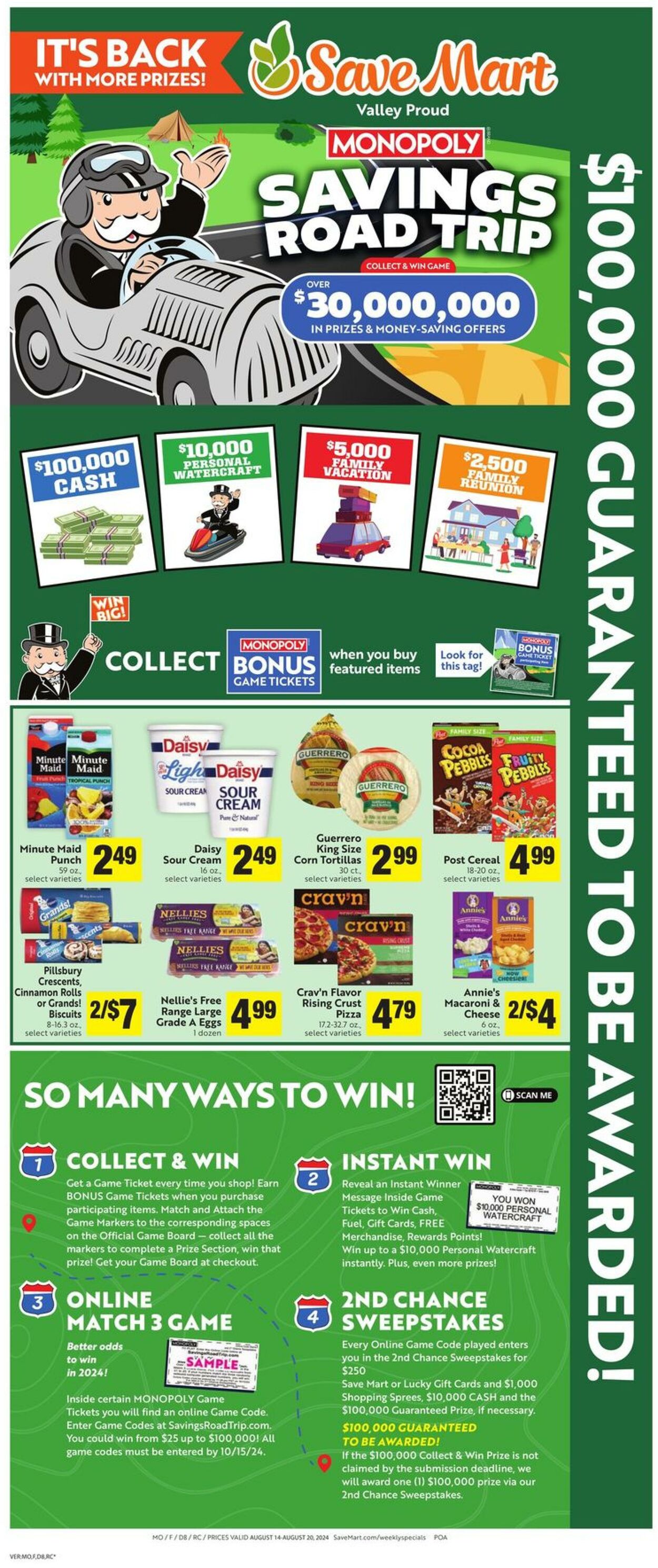 Weekly ad Save Mart 08/14/2024 - 08/20/2024