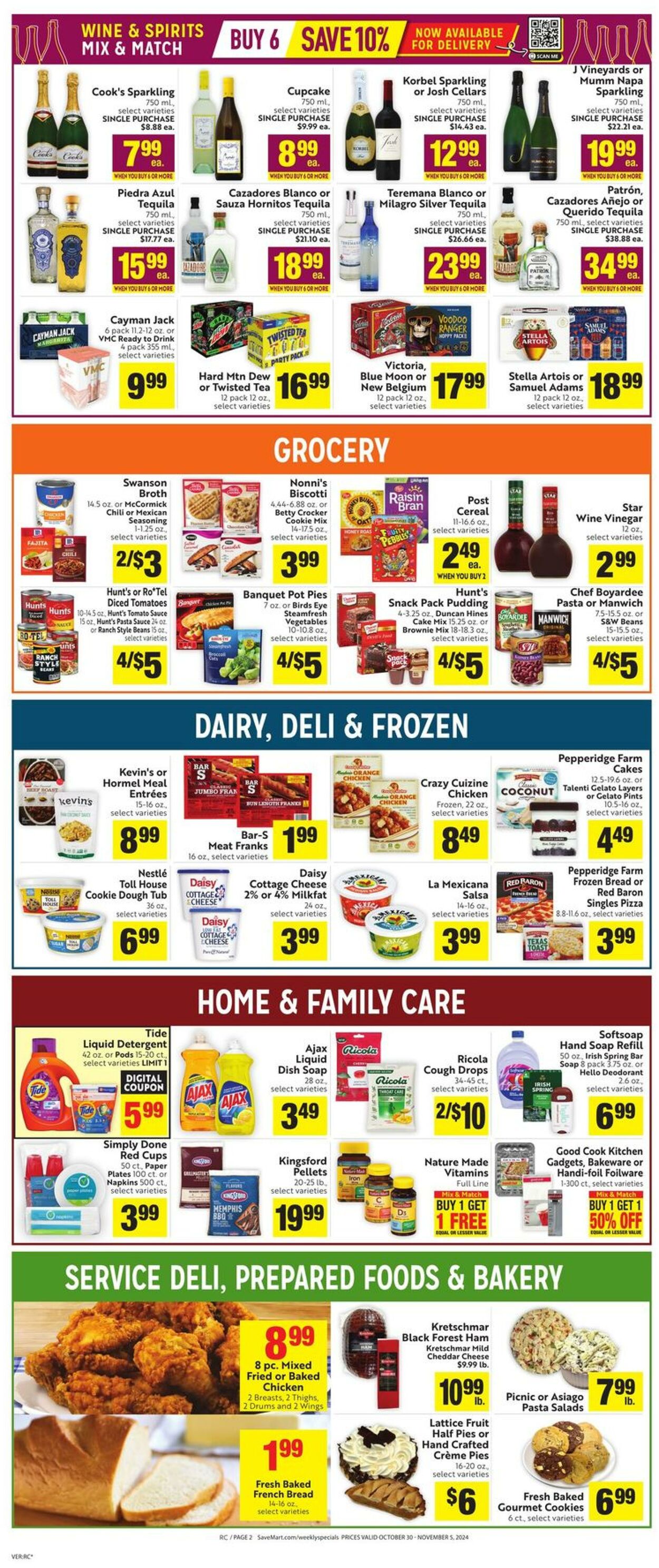 Weekly ad Save Mart 10/30/2024 - 11/05/2024