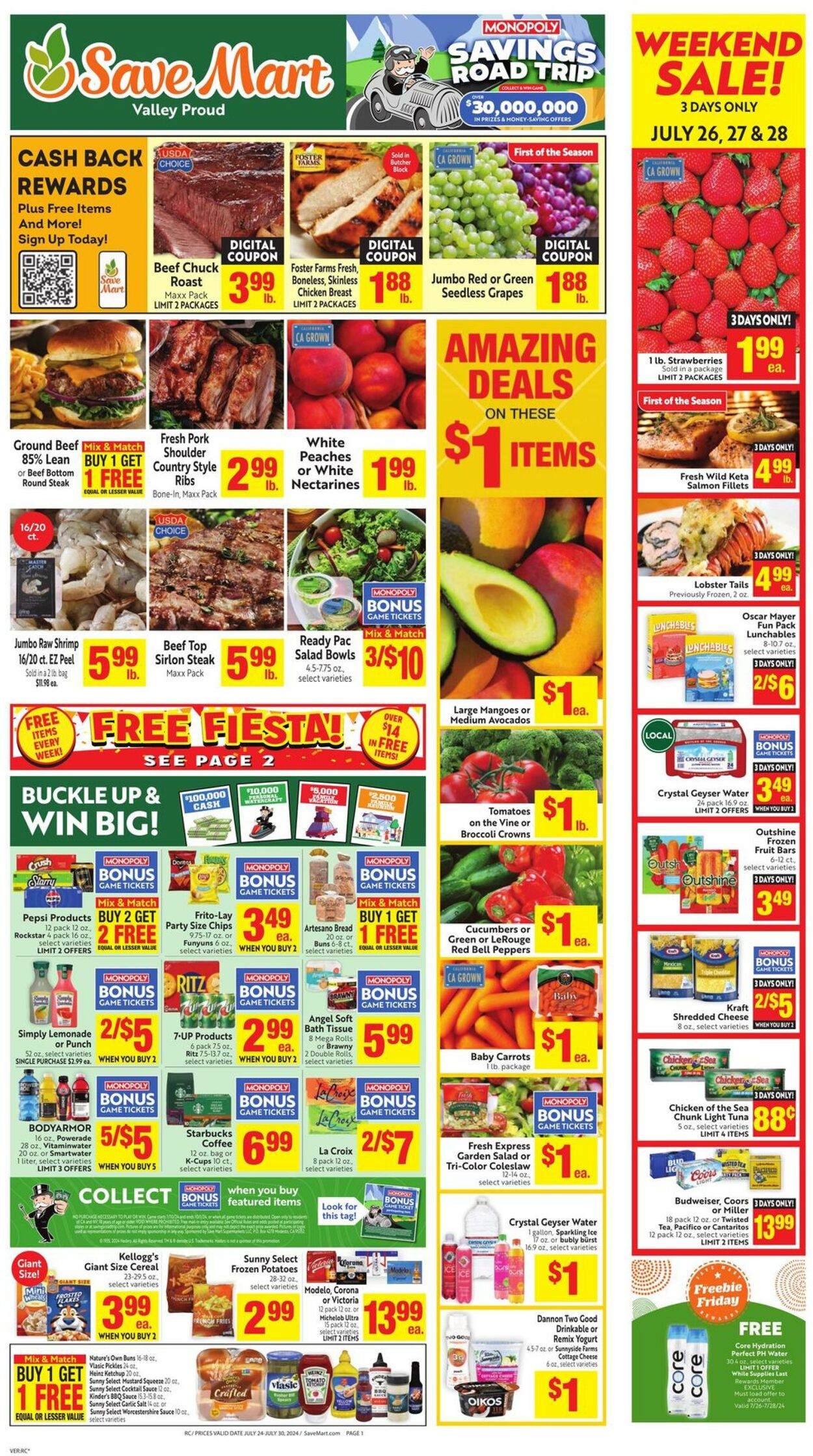 Weekly ad Save Mart 07/24/2024 - 07/30/2024