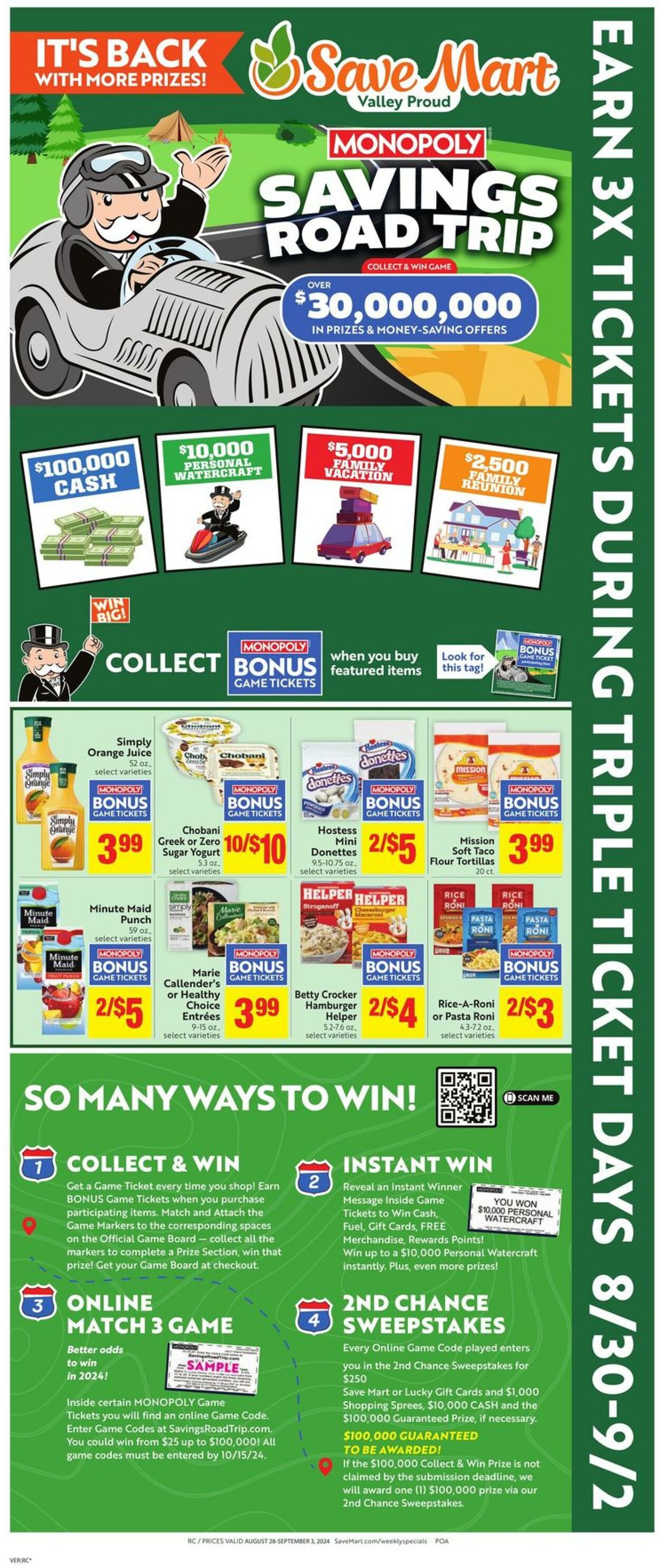 Weekly ad Save Mart 08/28/2024 - 09/03/2024