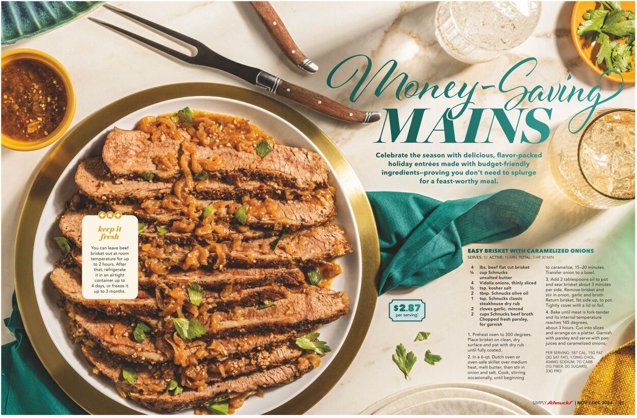 Weekly ad Schnucks 11/01/2024 - 12/31/2024