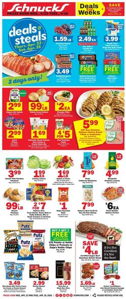 Weekly ad Schnucks 04/22/2026 - 04/28/2026
