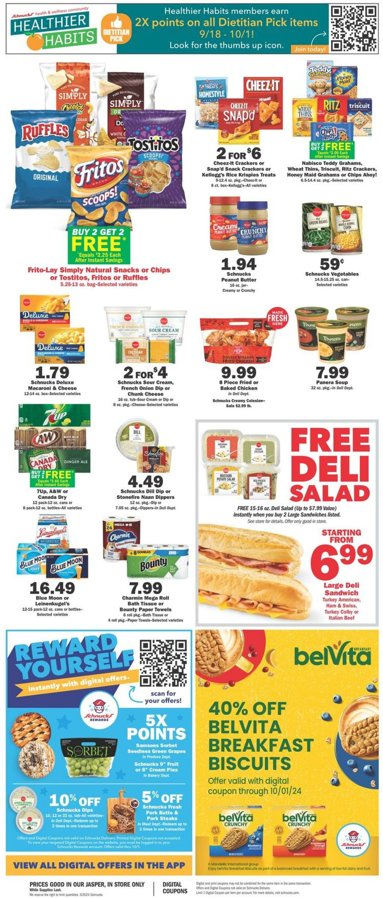 Weekly ad Schnucks 09/25/2024 - 10/01/2024