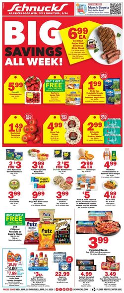 Weekly ad Schnucks 03/18/2026 - 03/24/2026