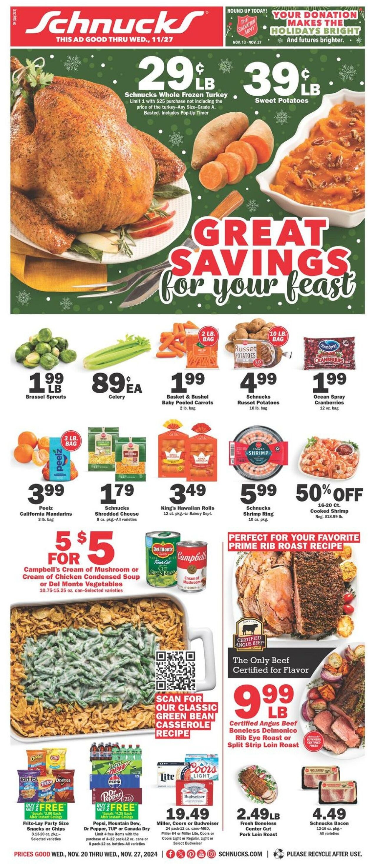 Weekly ad Schnucks 11/20/2024 - 11/27/2024