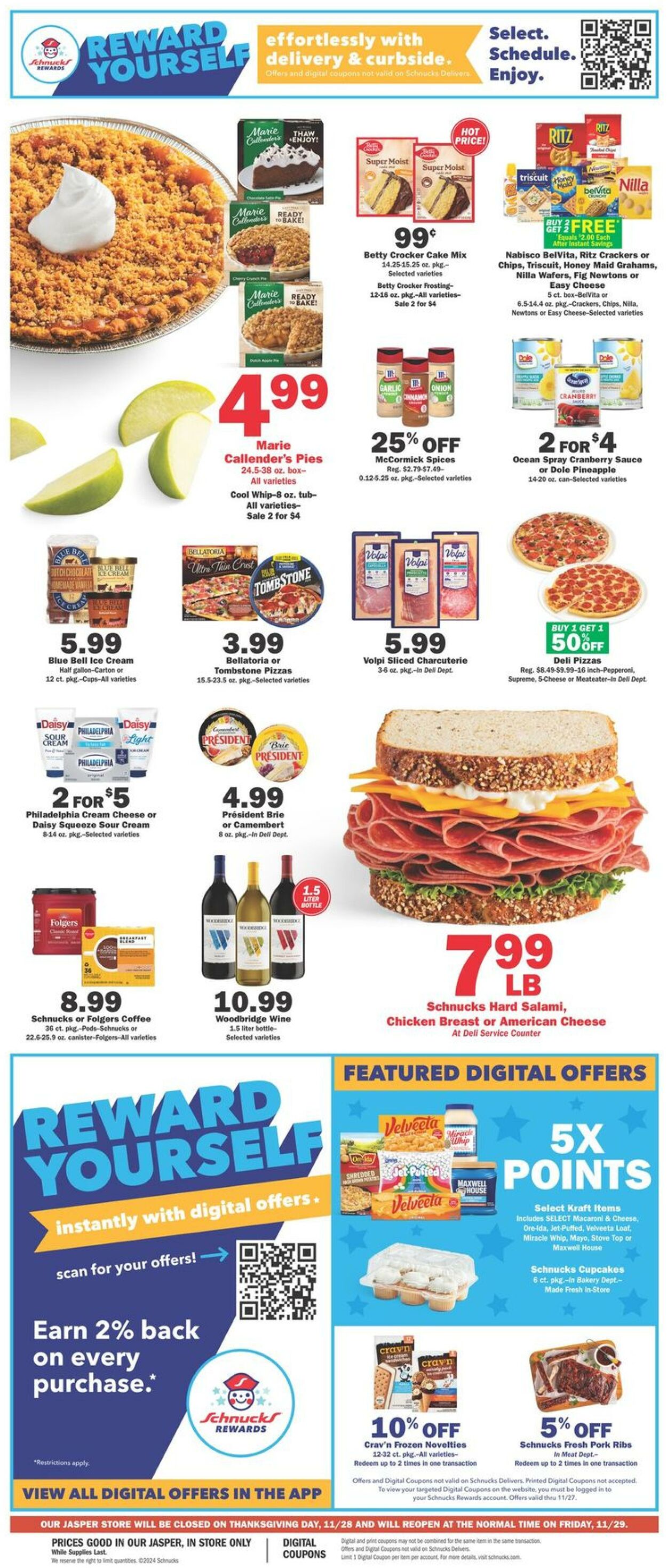 Weekly ad Schnucks 11/20/2024 - 11/27/2024