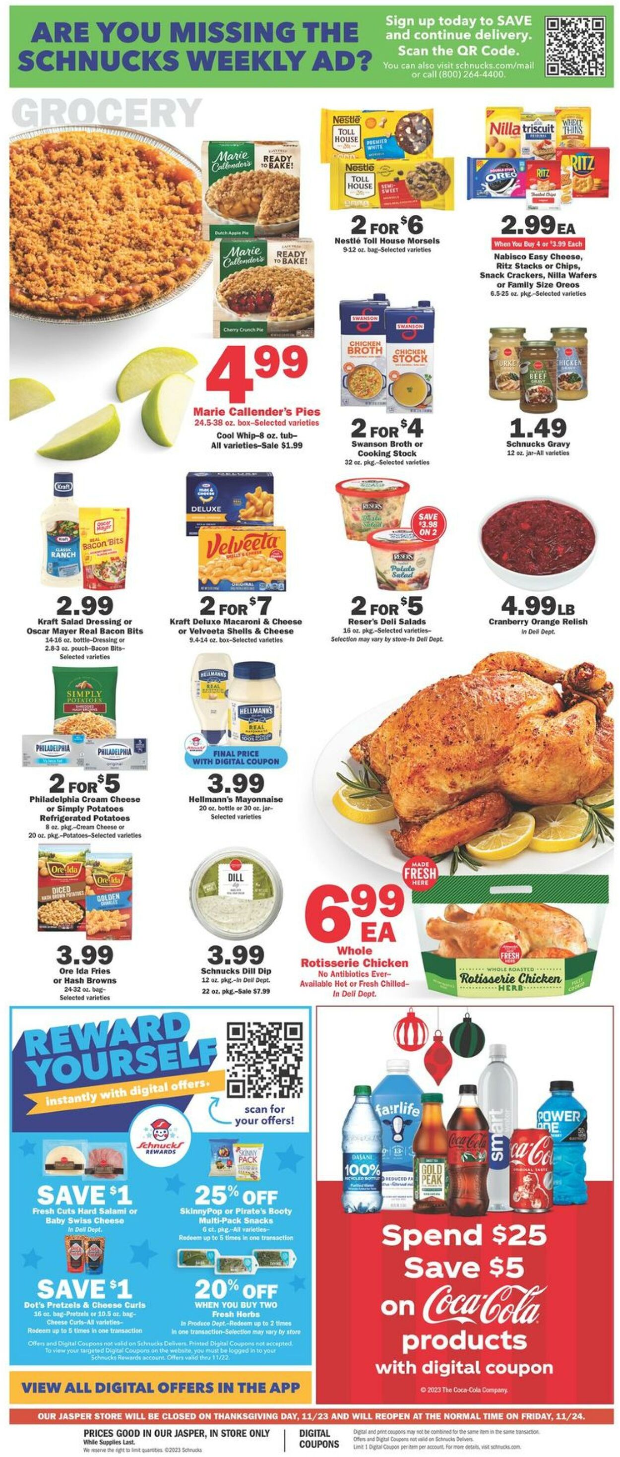 Weekly ad Schnucks 11/15/2023 - 11/22/2023