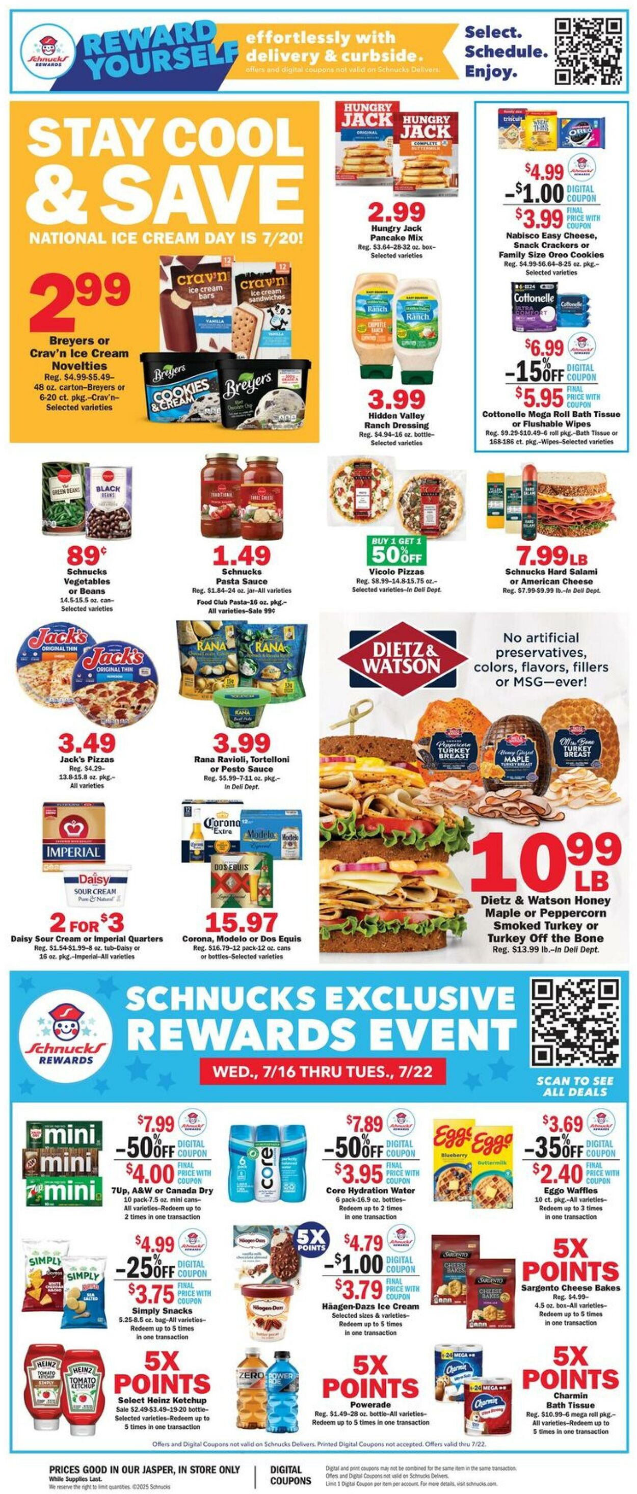 Weekly ad Schnucks 07/16/2025 - 07/22/2025