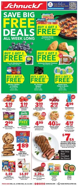 Weekly ad Schnucks 07/16/2025 - 07/22/2025