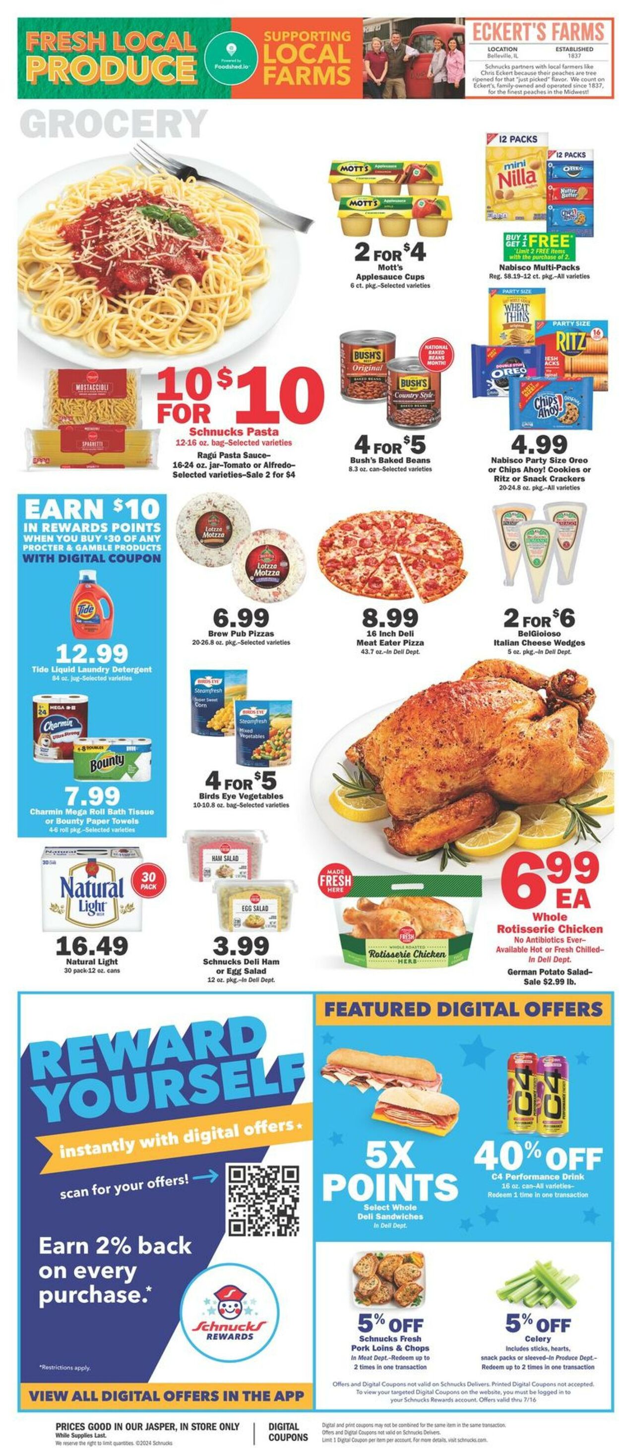 Weekly ad Schnucks 07/10/2024 - 07/16/2024