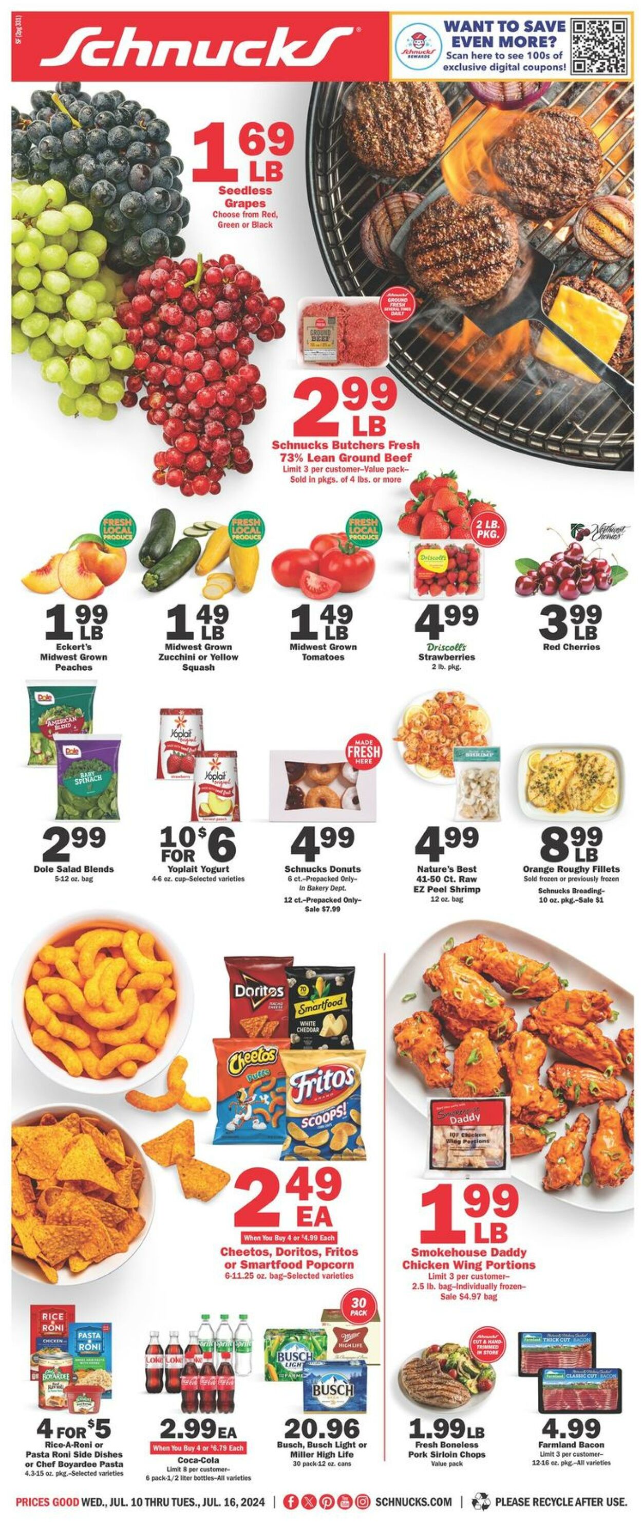 Weekly ad Schnucks 07/10/2024 - 07/16/2024