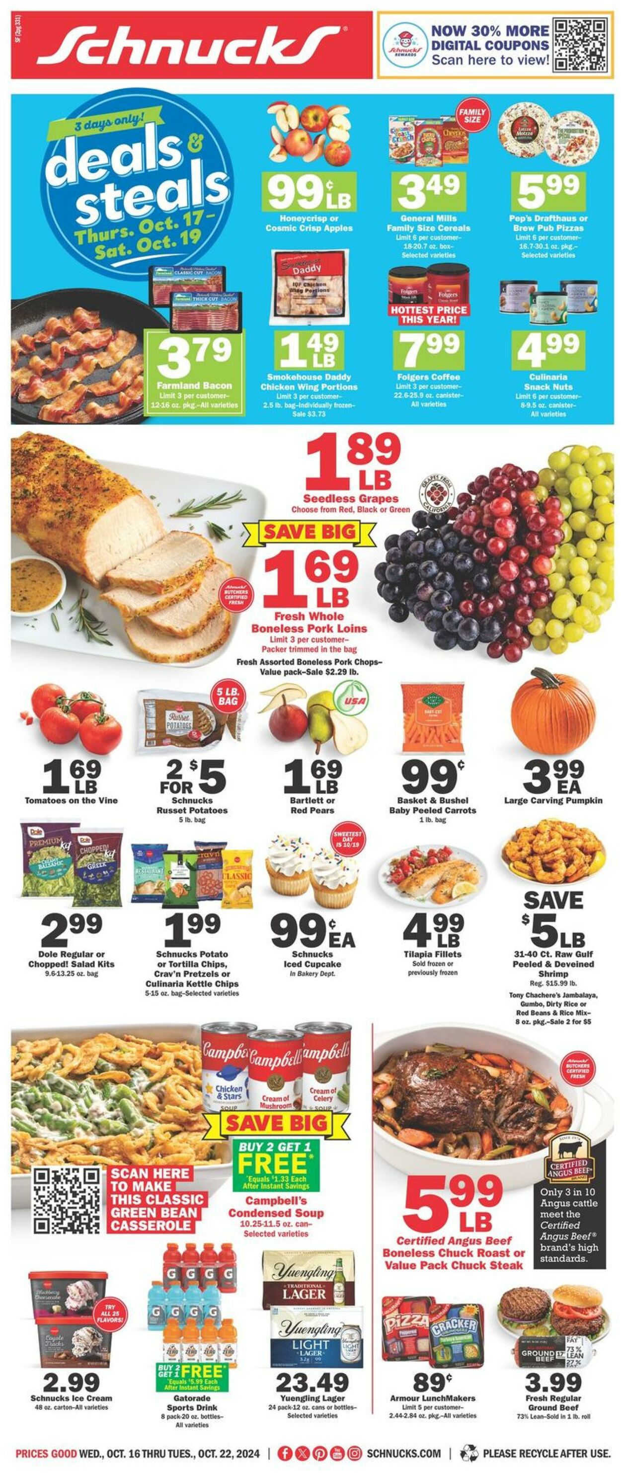 Weekly ad Schnucks 10/16/2024 - 10/22/2024