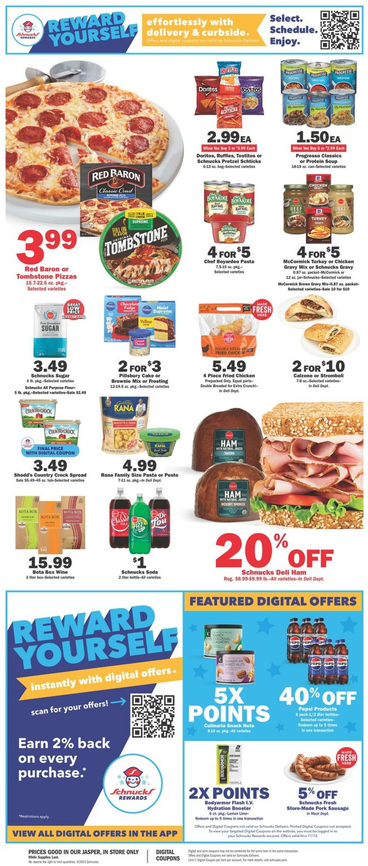 Weekly ad Schnucks 11/06/2024 - 11/12/2024