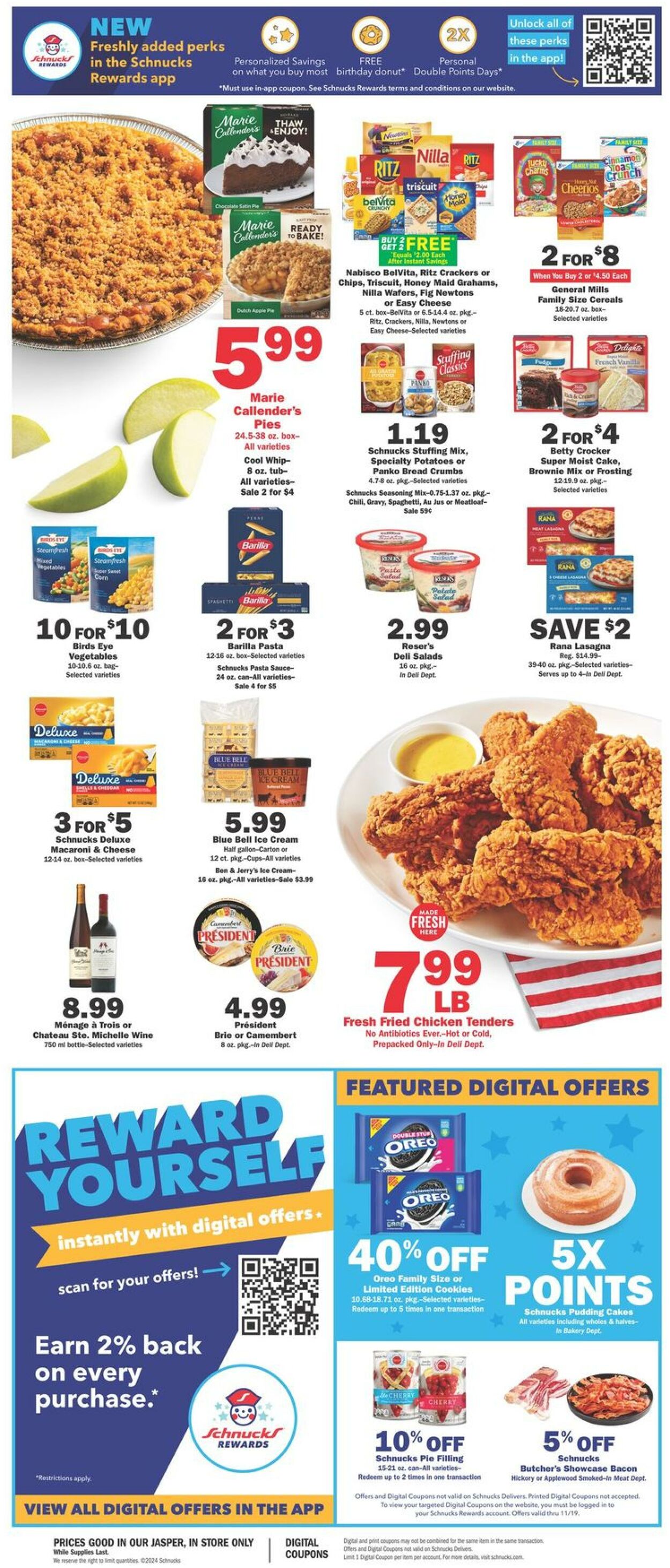 Weekly ad Schnucks 11/13/2024 - 11/19/2024