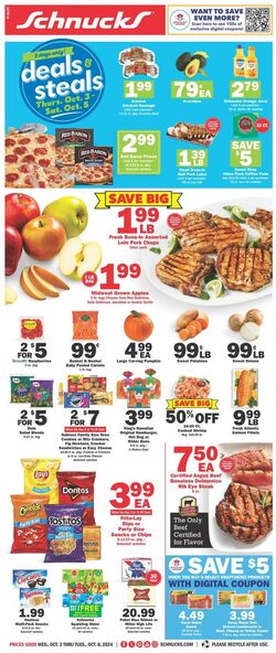 Weekly ad Schnucks 11/01/2024 - 12/31/2024