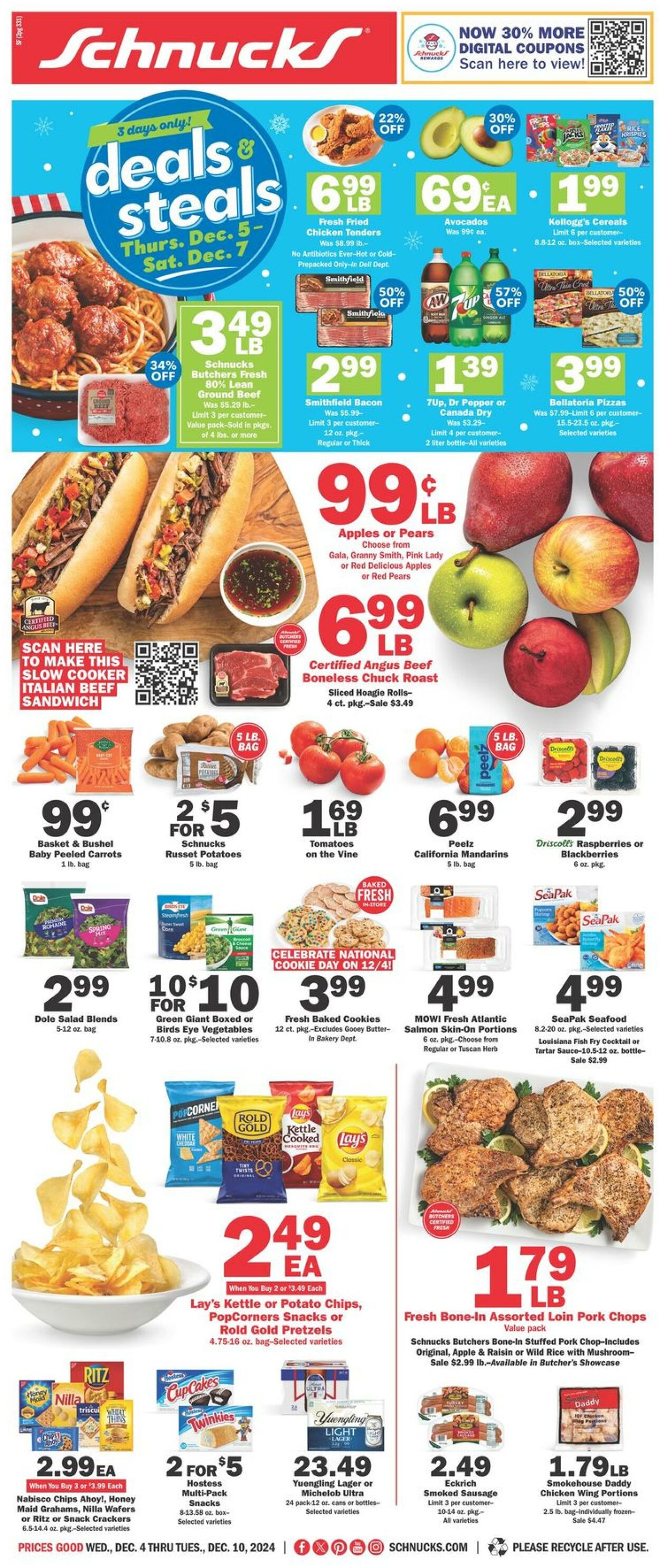 Weekly ad Schnucks 12/04/2024 - 12/10/2024