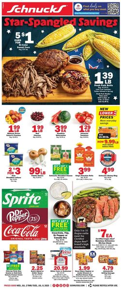 Weekly ad Schnucks 07/02/2025 - 07/08/2025