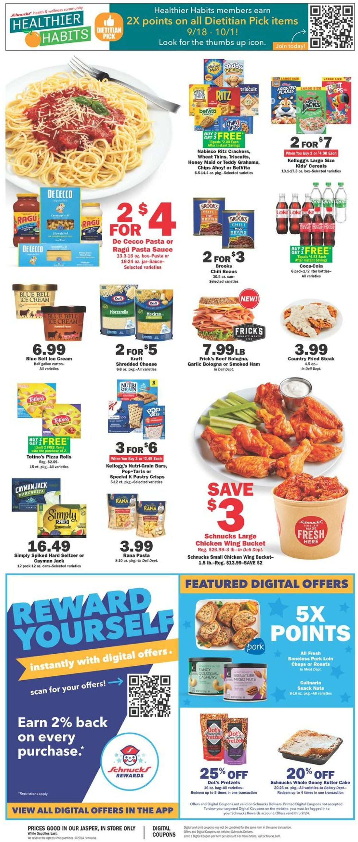 Weekly ad Schnucks 09/18/2024 - 09/24/2024