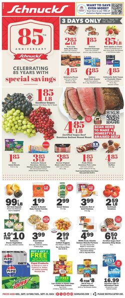 Weekly ad Schnucks 09/25/2024 - 10/01/2024