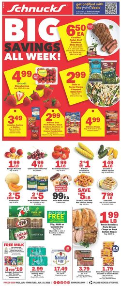 Weekly ad Schnucks 06/04/2025 - 06/10/2025
