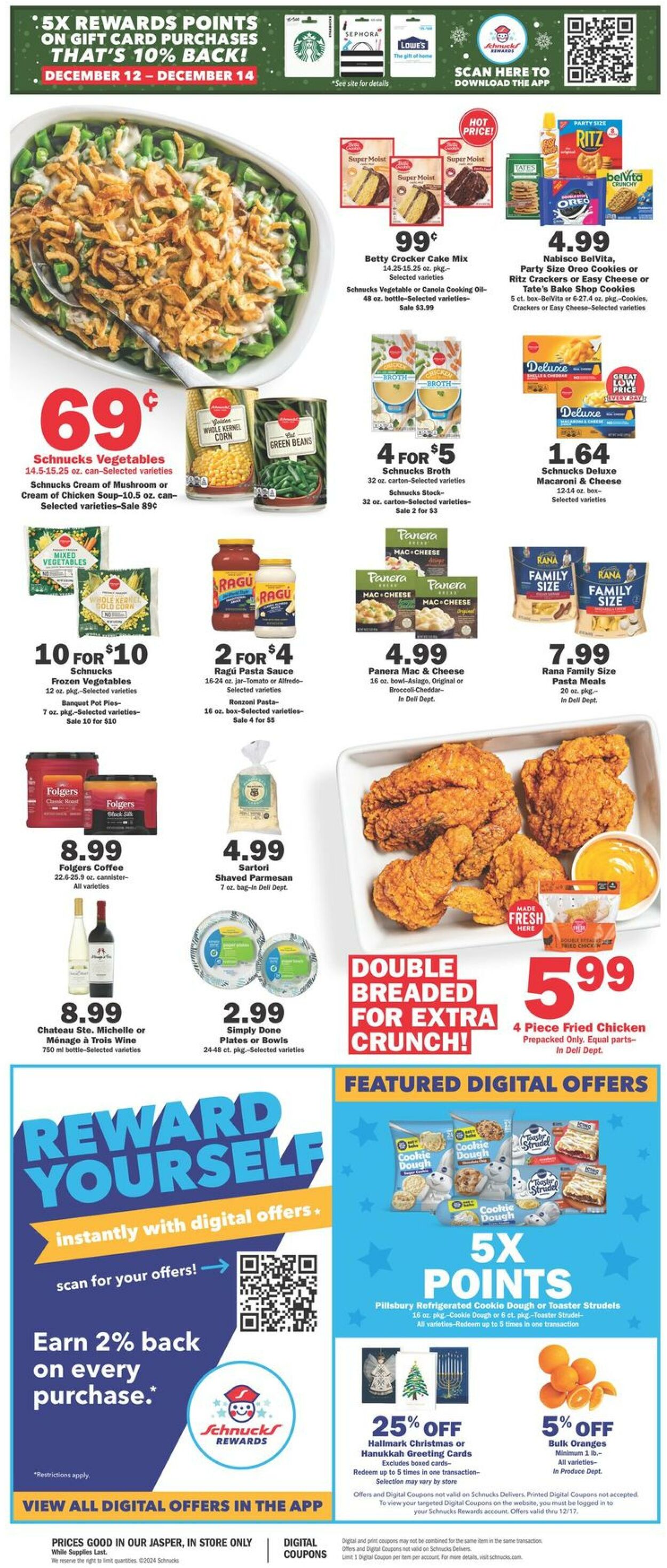 Weekly ad Schnucks 12/11/2024 - 12/17/2024