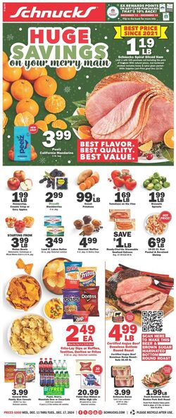 Weekly ad Schnucks 12/11/2024 - 12/17/2024