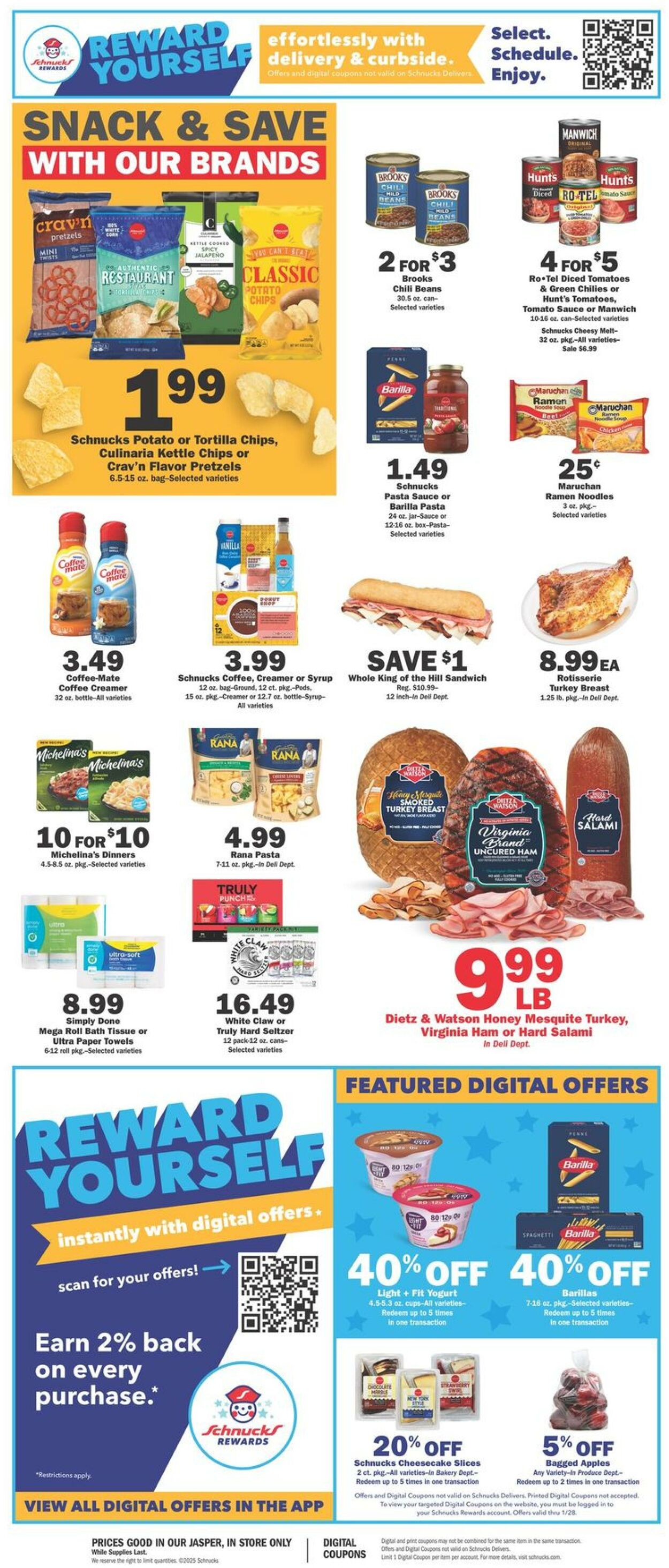 Weekly ad Schnucks 01/22/2025 - 01/28/2025