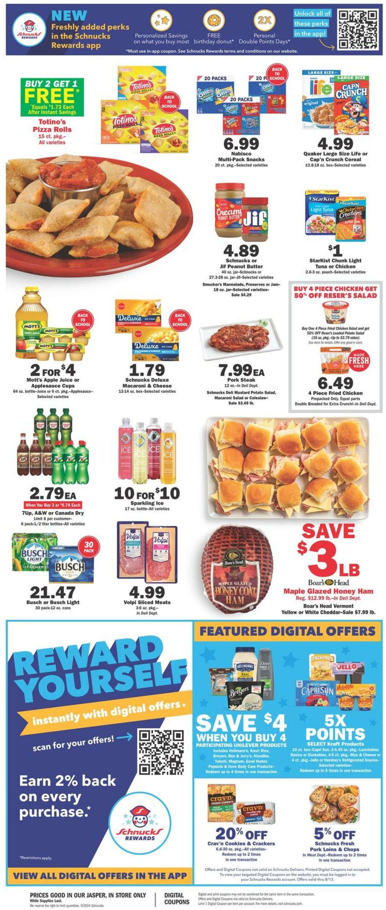 Weekly ad Schnucks 08/07/2024 - 08/13/2024