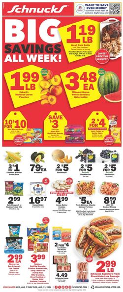 Weekly ad Schnucks 10/09/2024 - 10/15/2024