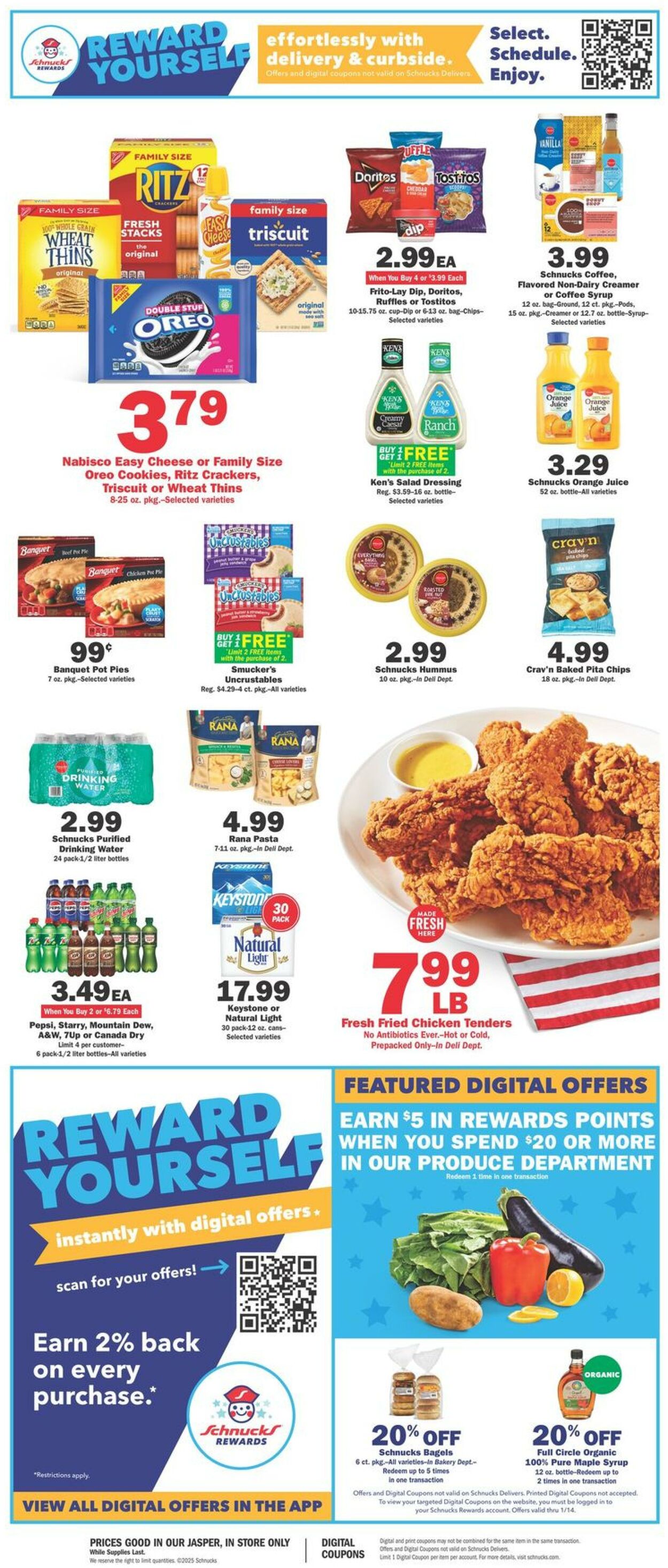 Weekly ad Schnucks 01/08/2025 - 01/14/2025