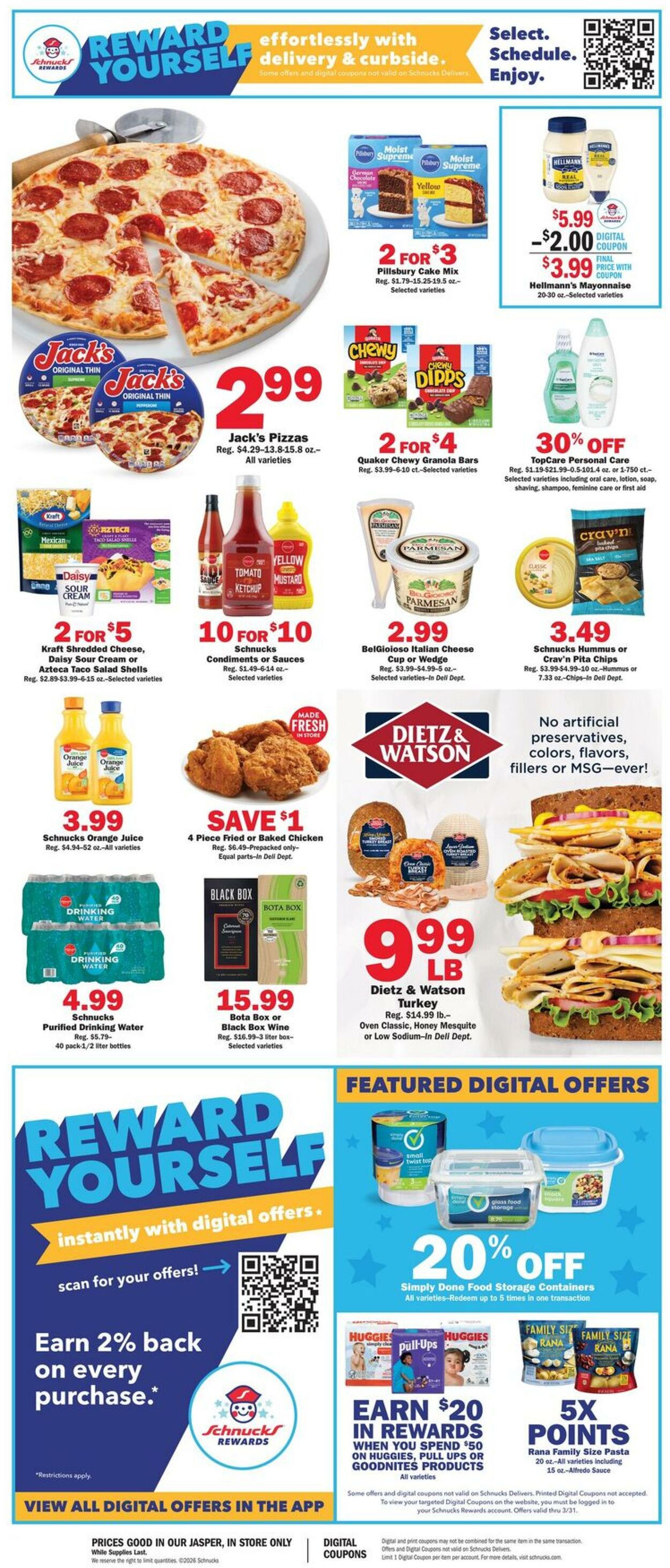 Weekly ad Schnucks 03/25/2026 - 03/31/2026