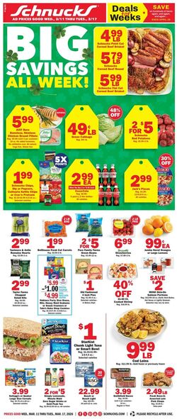 Weekly ad Schnucks 03/11/2026 - 03/17/2026