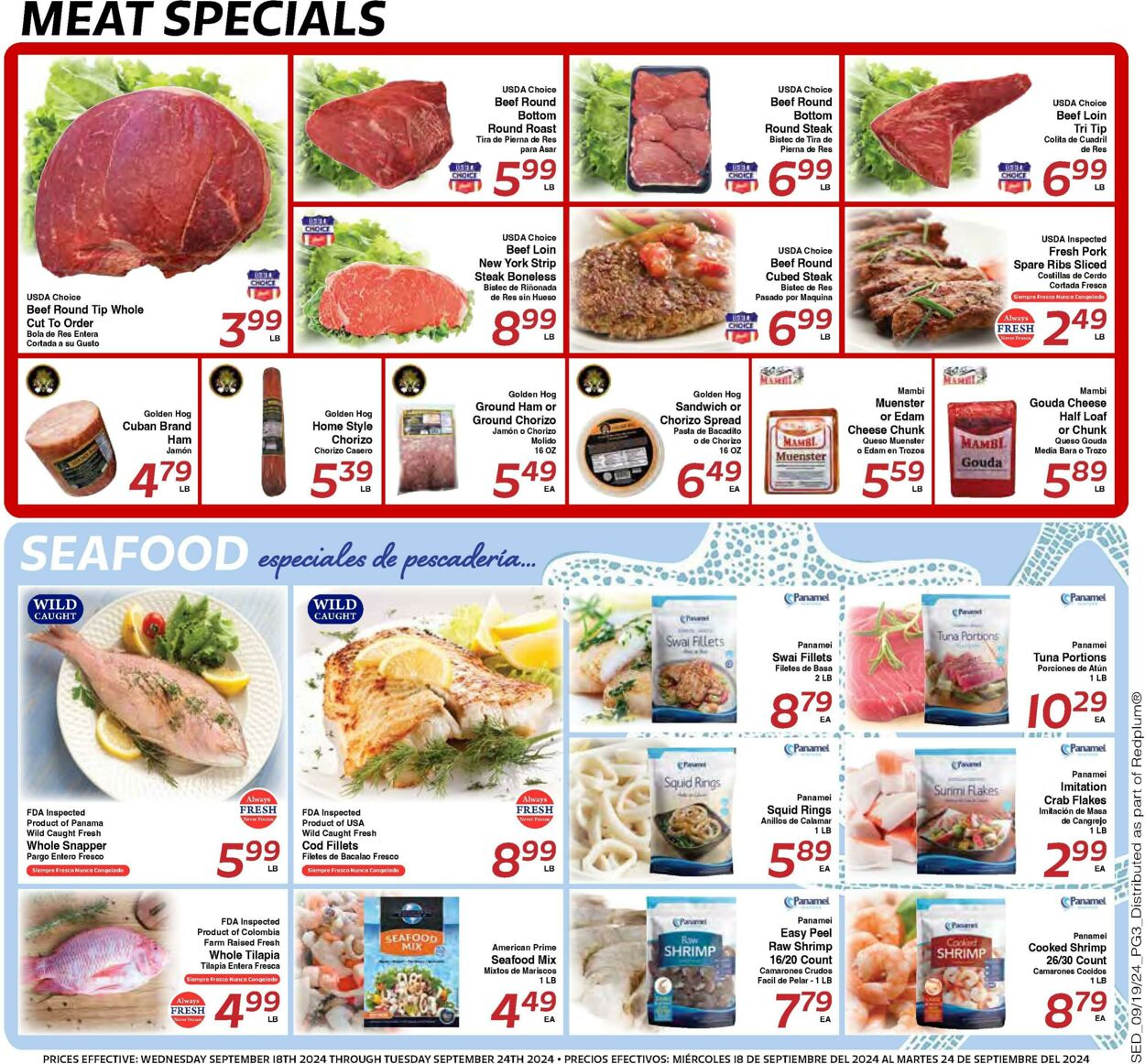 Weekly ad Sedano's 09/18/2024 - 09/24/2024