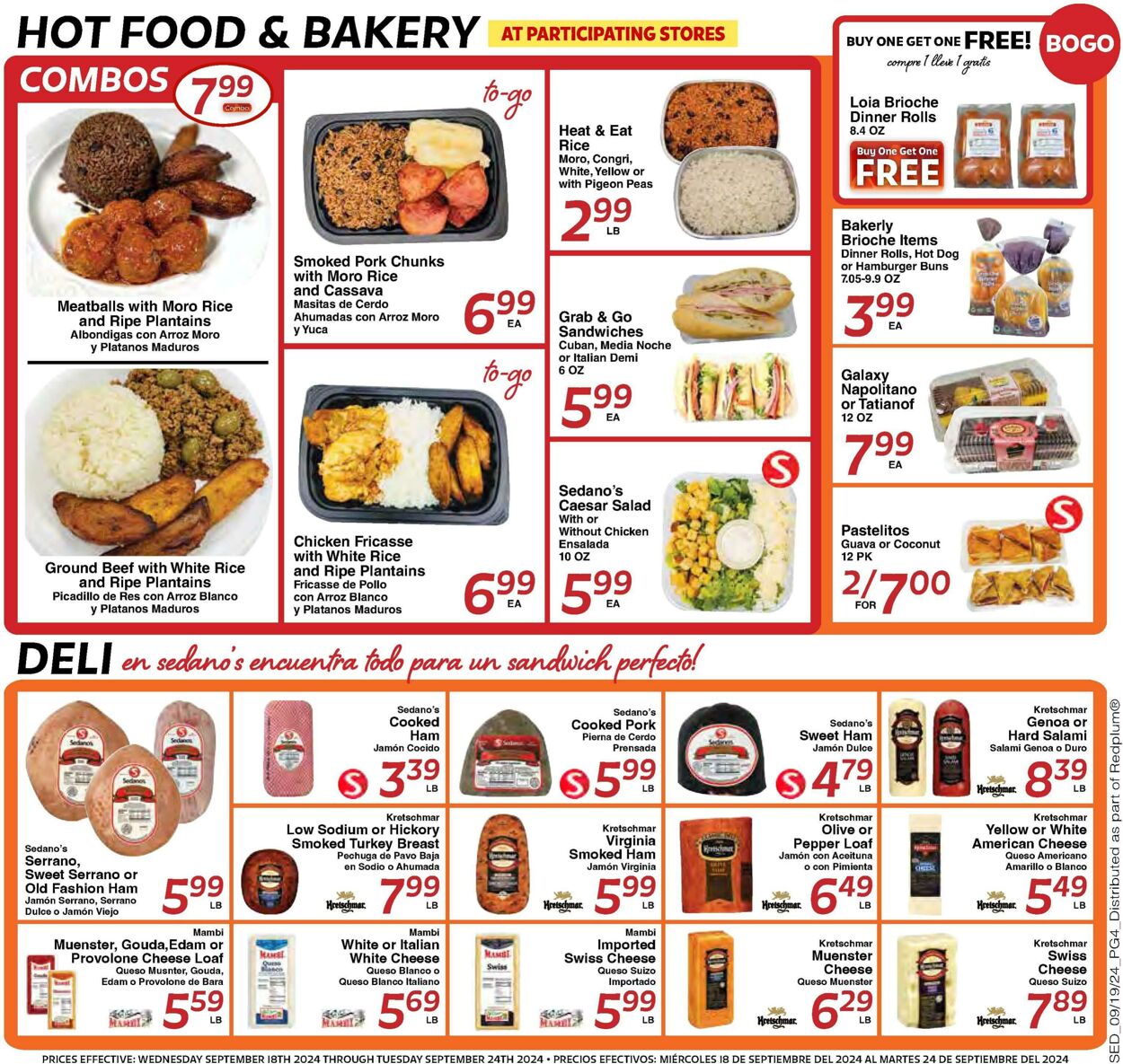 Weekly ad Sedano's 09/18/2024 - 09/24/2024