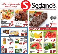 Weekly ad Sedano's 08/07/2024 - 08/13/2024